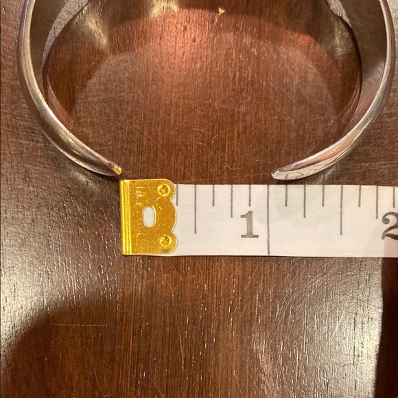 TALLERES De Los BALLESTEROS 925 Modernist CUFF BRACELET Taxco - Picture 6 of 8